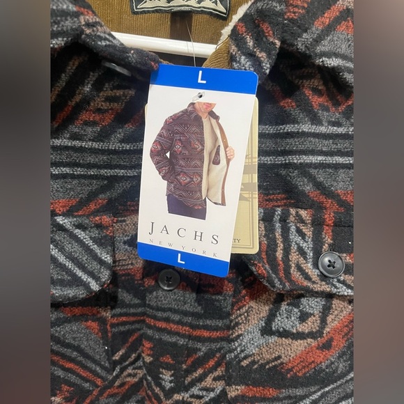 Jach’s New York Wool Blend Sherpa Lined Jacket Size Large - Picture 8 of 9